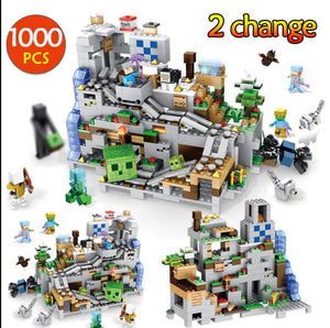 1000pcs My World Mechanism Cave Building Blocks LegoINGLYS Minecrafted Aminal - coolelectronicstore.com