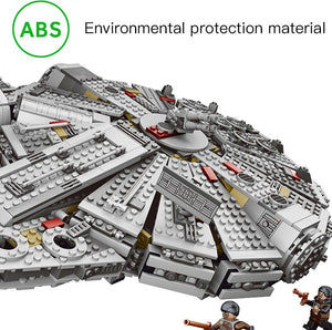 Star Millennium Falcon Figures Wars Model Building Blocks Harmless Bricks - coolelectronicstore.com