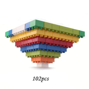 102pcs Diy Big Size Building Blocks Bricks City Creative with Educational - coolelectronicstore.com
