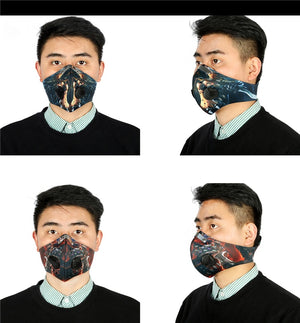 WEST BIKING N95 Dust-proof Cycling Mask With Filter Activated Carbon Bike Face Mask Outdoor Coronavirus Mask Bicycle Face Shield - coolelectronicstore.com