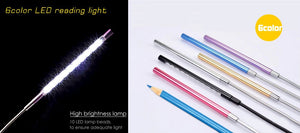 USB LED Light Lamp Flexible Book Reading Lights for Notebook Laptop PC Computer 6 Colors - coolelectronicstore.com