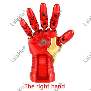 NEW Avengers Iron Man Hand LED Flash Drive 64GB USB 2.0 Memory Stick Flash Card 128GB 1TB 2TB Pendrive 512 GB Pen Drive Gift Key - coolelectronicstore.com