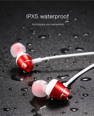 Bluetooth Earphone Wireless IPX5 Waterproof Earphones Neckband Fone de ouvido Sports Headset Stereo Earbuds Earpieces - coolelectronicstore.com