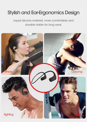 Bluetooth Headphones Bass IPX7 Waterproof Wireless Earphone Sports Bluetooth Headset with Mic for iPhone Xiaomi Huawei - coolelectronicstore.com