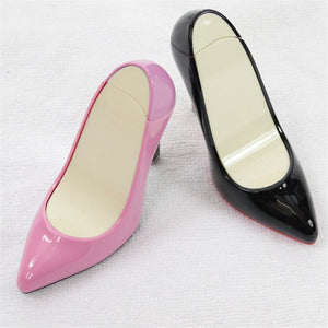 Creative Fashion Novelty High Heels Shape Lighters Refillable Butane Gas Cigarette Lighter Best Gift For Smokers NO GAS - coolelectronicstore.com