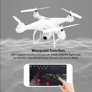 SJ R/C rc Dron Quadcopter Toys S20W FPV 720P/1080P Camera Selfie Altitude Hold Auto Return Takeoff/Landing Hover Drone GPS Gift - coolelectronicstore.com