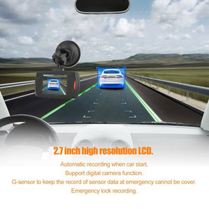 HD 720P Car DVR Camera Dash Cam Video 2.4inch LCD LCD DisplayNight Vision Vehicle Camera Recorder Night Vision drop shipping - coolelectronicstore.com