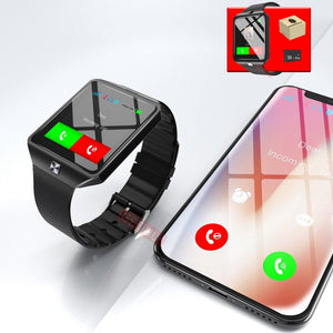DZ09 Smart Watch Smartwatch Men Watch For Apple IP67 Waterproof Bluetooth Android with SIM slot Camera Clock Bracelet Wristwatch - coolelectronicstore.com