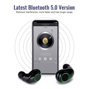 Mini IPX5 Waterproof Bluetooth 5.0 EDR TWS True Wireless Headphones With Charging BOX Earphone For iphone xiaomi smartphone - coolelectronicstore.com