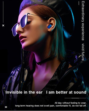 Mini T1 TWS V5.0 Bluetooth Earphone 3D True Wireless Stereo Earbuds With Mic Portable HiFi Deep Bass Sound Cordless Dual Headset - coolelectronicstore.com