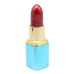 Mini Creative Butane Lighter Cute Lipstick Model Fire Starter Keychain Ring Collection Valentine New Year Gift Bar Club Decor - coolelectronicstore.com