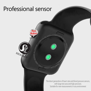 Bluetooth Smart Watch case for apple iphone xiaomi android phone smartwatch pk apple watch GT88 DZ09 (Red Button) - coolelectronicstore.com