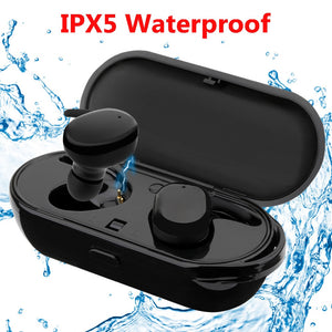 Bluetooth 5.0 Earphones Wireless Earbuds Mini Bluetooth Waterproof Earphones With Mic Charging Box Stereo Earbuds - coolelectronicstore.com