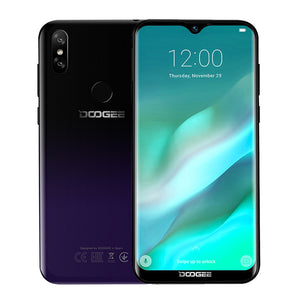 DOOGEE Y8 3GB RAM 16GB ROM Android 9.0 Smartphone 6.1"FHD 19:9 Display 3400mAh MTK6739 Quad Core 4G LTE Mobile Waterdrop Screen - coolelectronicstore.com