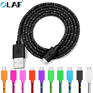 Micro USB Cable Data Sync USB Charger Cable For Samsung HTC Huawei Xiaomi Android Phone Fast Charging Cables - coolelectronicstore.com