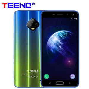 TEENO Vmobile J7 Mobile Phone Android 7.0 5.5" HD Screen 3GB+32GB superbattery 4G celular Smartphone unlocked Cell Phones - coolelectronicstore.com