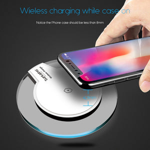 wireless Fast Charging Dock Cradle Charger for iphone XS MAX XR samsung xiaomi huawei - coolelectronicstore.com