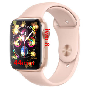 4 colors IWO 8 Smartwatch 44mm case Watch Series 4 for Xiaomi Samsung with call message reminder compatible for iphone 6 7 8 X - coolelectronicstore.com