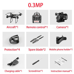 Drone 4K S32T rotating camera quadcopter HD aerial photography air pressure hover a key landing flight 20 minutes RC helicopter - coolelectronicstore.com