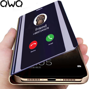 Luxury Smart Mirror Phone Case For Apple iPhone Xs max xr 7 Plus 8 6 Plus support Flip cover For iPhone X 6s 6 Protective case - coolelectronicstore.com