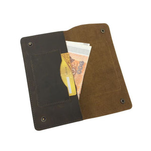 Unisex Genuine Leather Casual Travel Wallets New - coolelectronicstore.com