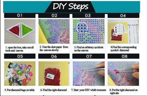 Diy Diamond Painting 5d Diamond Painting Cross Stitch Needlework Crafts New - coolelectronicstore.com