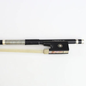 Free Shipping 4/4 Size Black Carbon Fiber Violin Bow Good Quality Ebony Frog New - coolelectronicstore.com