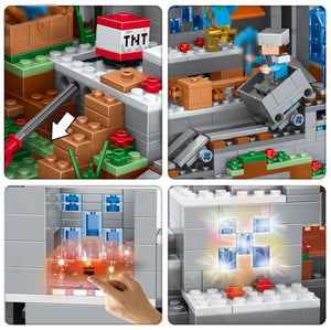 Technic Blocks Mountain Cave Creator Designer Compatible Legoinglys Minecrafted - coolelectronicstore.com